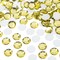 John Bead 10mm (SS45) Round Acrylic Flat Back Rhinestones, 500pcs